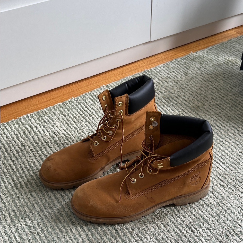 Timberland Men's Tan Leather Boots